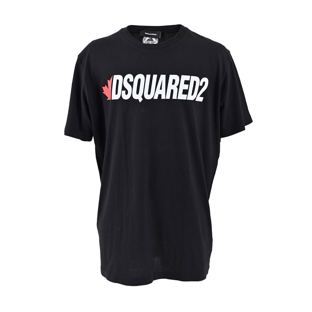 DSQUARED2 ディースクエアード 半袖 Tシャツ S74GD0834S21600900 ブラック メンズ