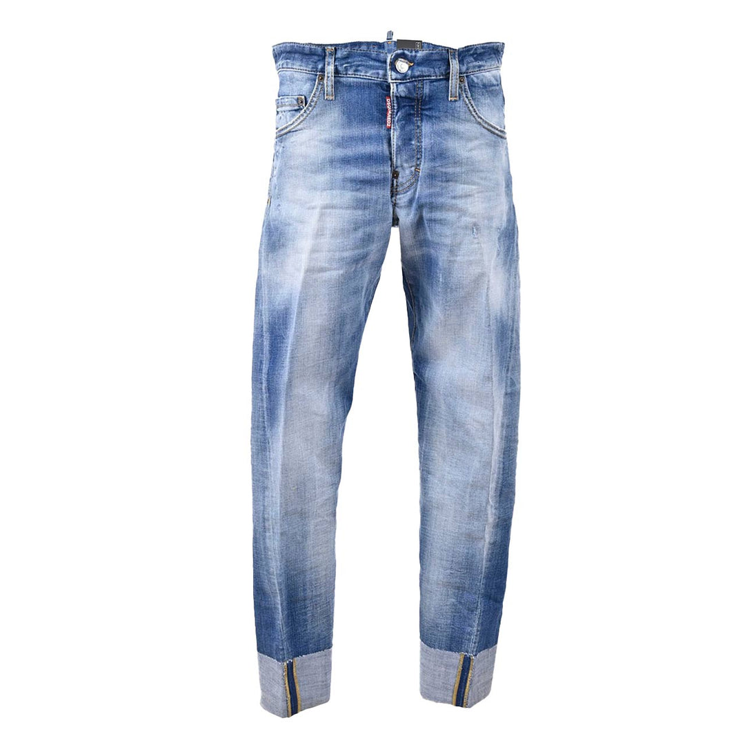 ディースクエアード DSQUARED2 ジーンズ SEXY TWIST S71LB0960 S30664 470 ブルー 2021AW メンズ