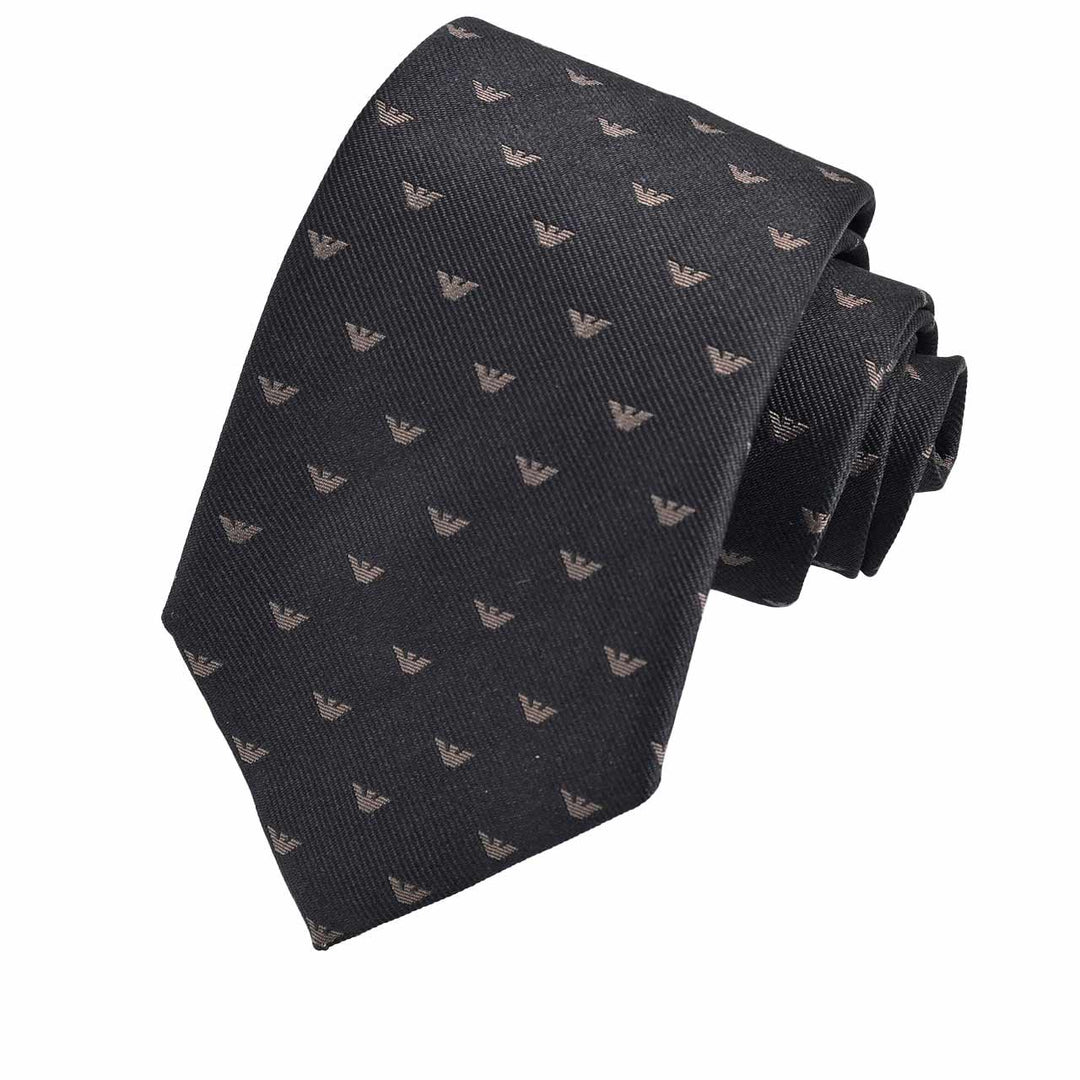 エンポリオ アルマーニ EMPORIO ARMANI ネクタイ 10EA2A2R616 220 ブラック 2022AW メンズ