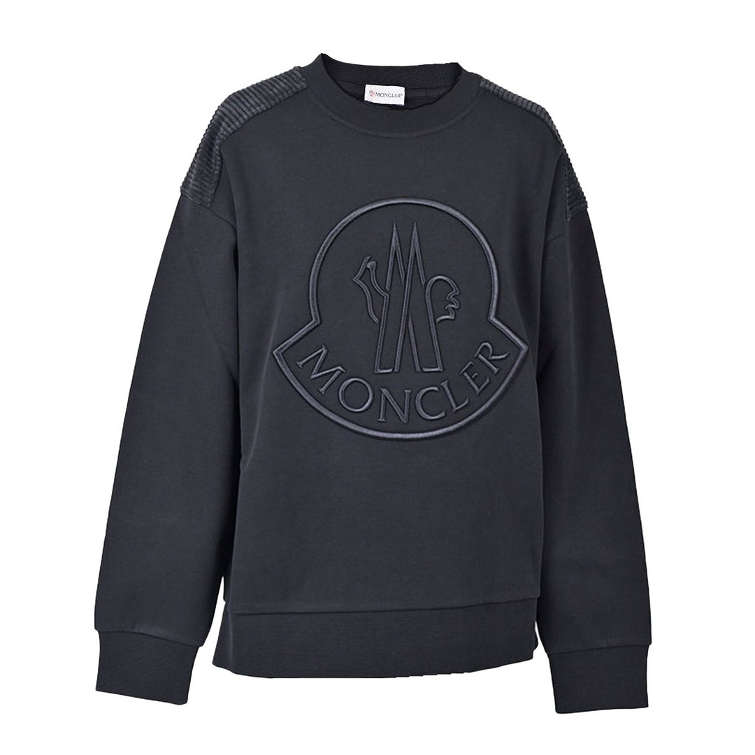モンクレール MONCLER トレーナー 8G000 42 899U5 999 ブラック 秋冬 レディース