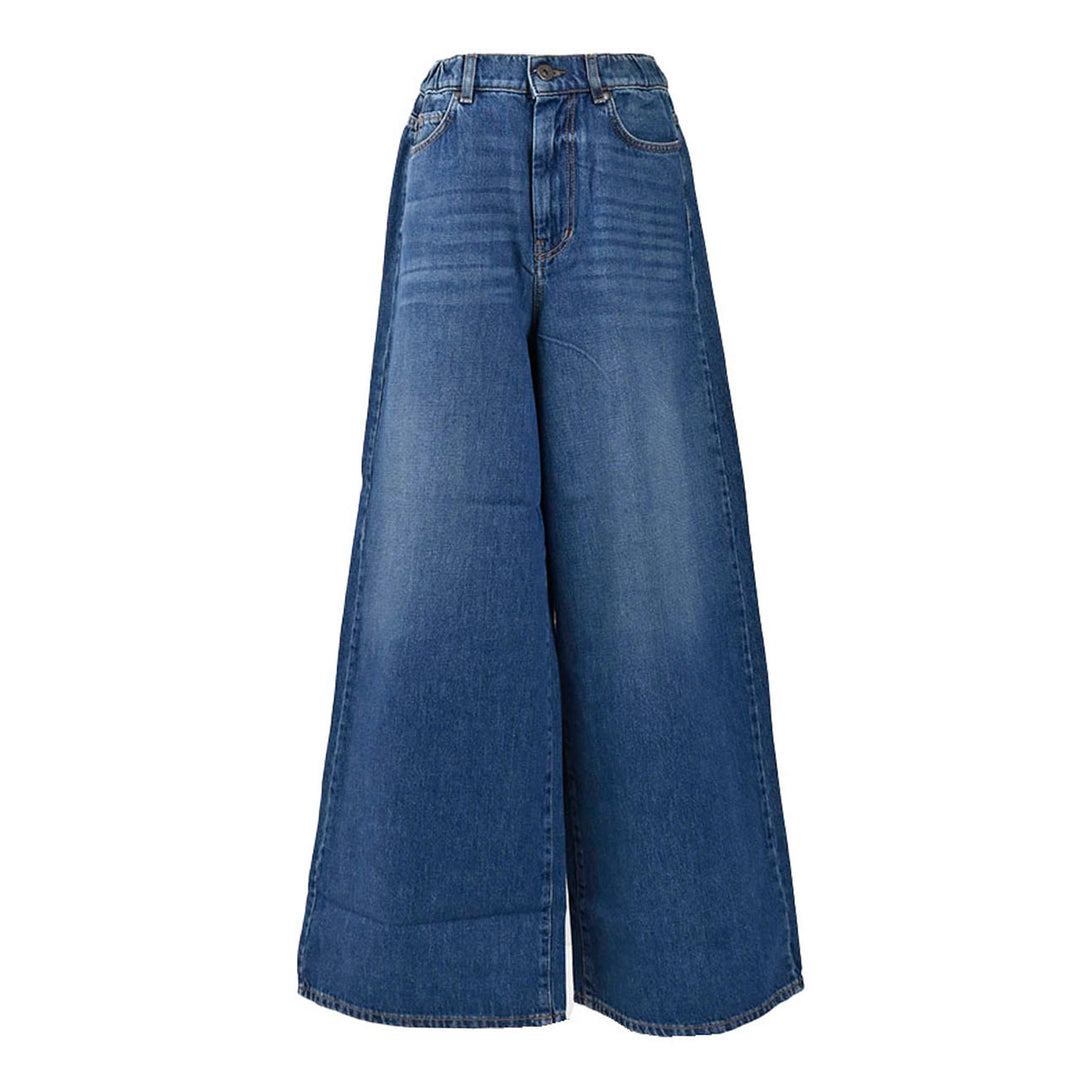 ウィークエンド マックスマーラ WEEKEND MAXMARA デニムパンツ ABITATA 51860616 005 ブルー 2024年秋冬 レディース
