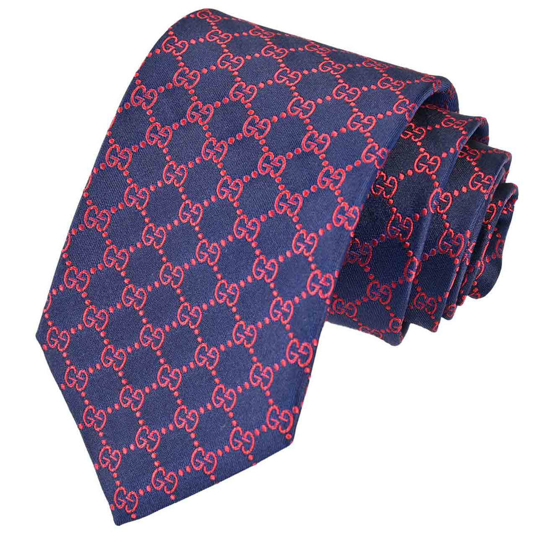 グッチ GUCCI ネクタイ 456524 4174 レッド メンズ