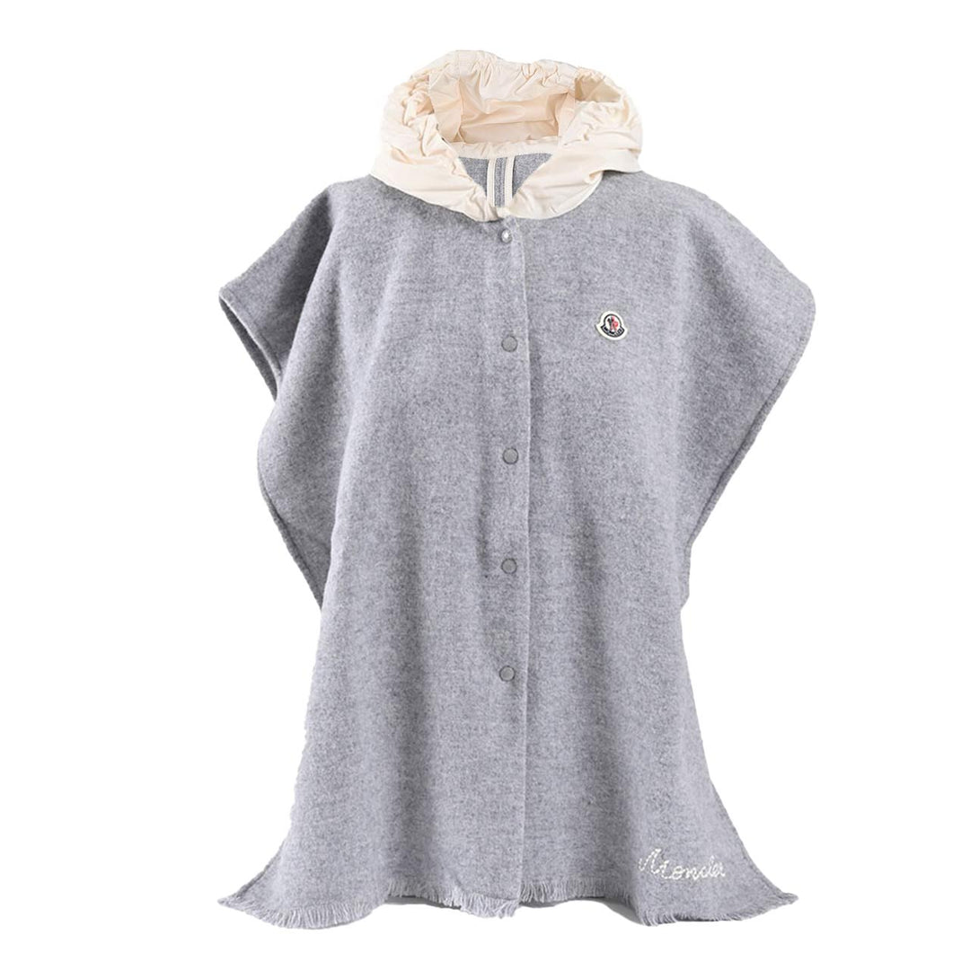 モンクレール MONCLER ケープ 3G000 01 90L グレー 2024年秋冬 レディース