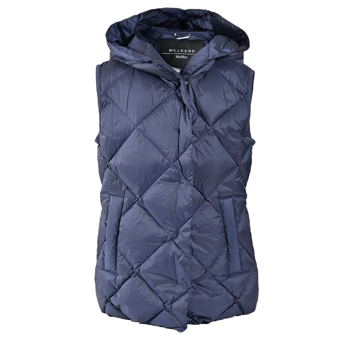 ウィークエンド マックスマーラ WEEKEND MAXMARA ダウンベスト FRUTTO 52960226 002 ネイビー 2024AW レディース
