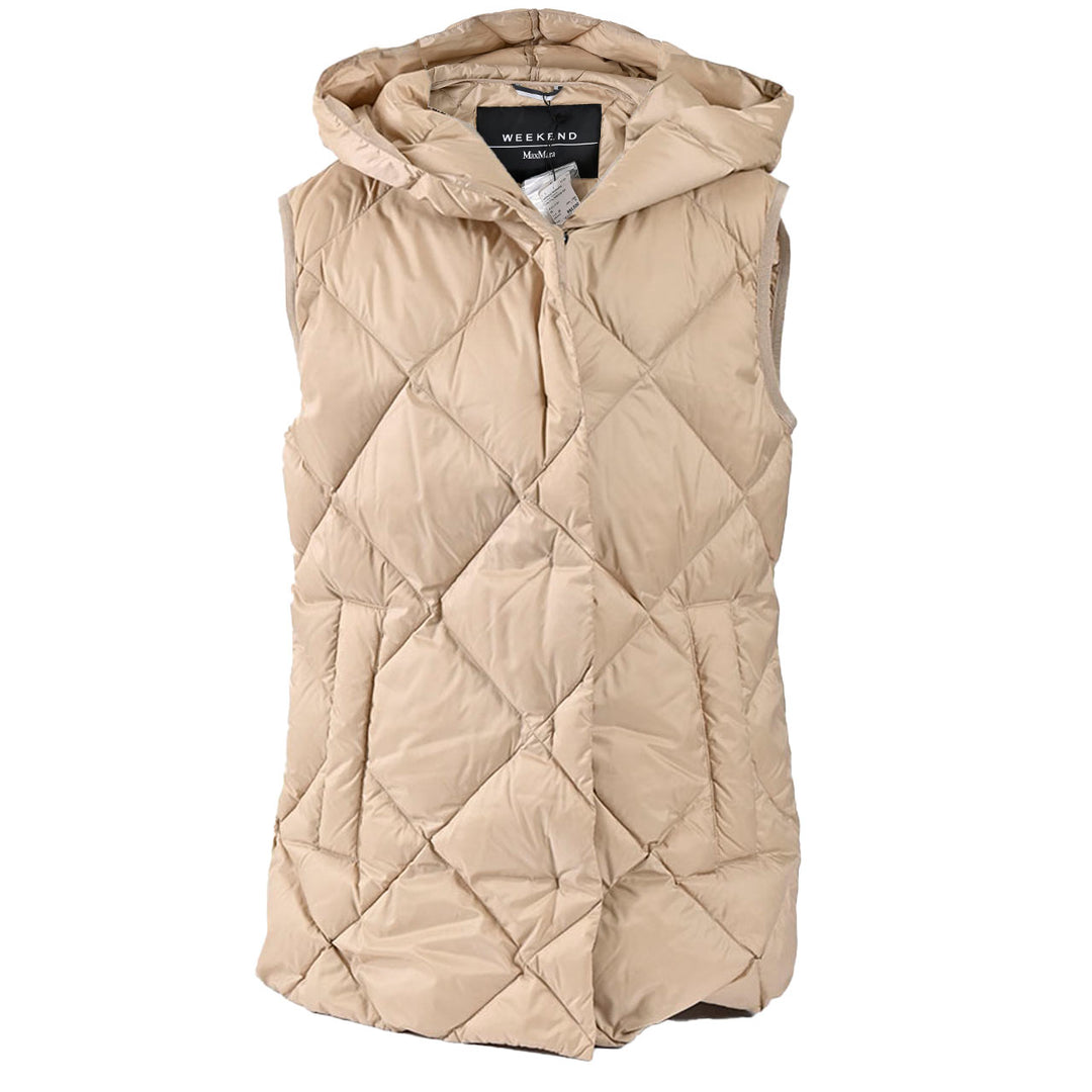 ウィークエンド マックスマーラ WEEKEND MAXMARA ダウンベスト FRUTTO 52960226 025 ベージュ 2024AW レディース
