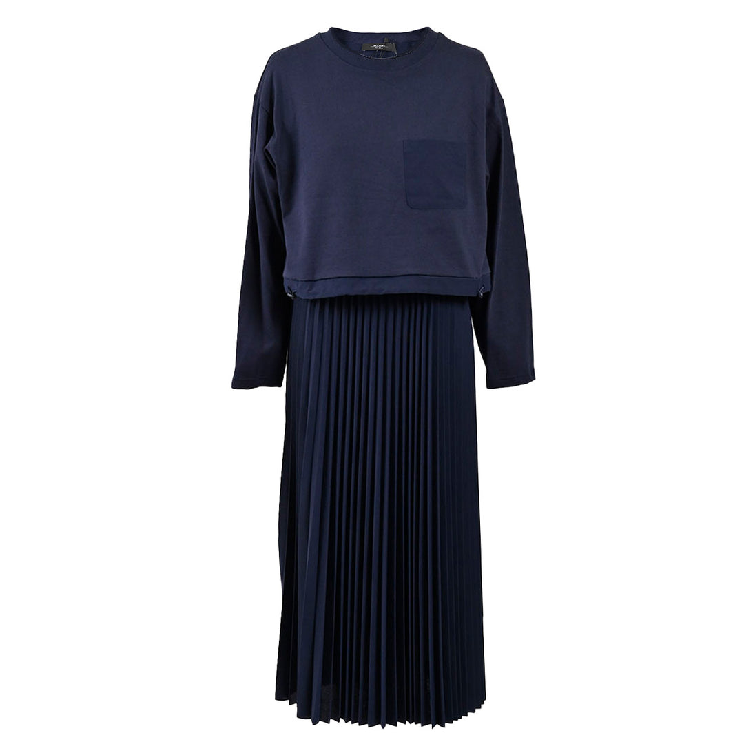 ウィークエンド マックスマーラ WEEKEND MAXMARA ワンピース 5621021600 SCATOLA 001 ネイビー 2025SS レディース