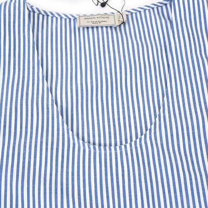 メゾン キツネ カットソー MAISON KITSUNE SS17W014 ブルー