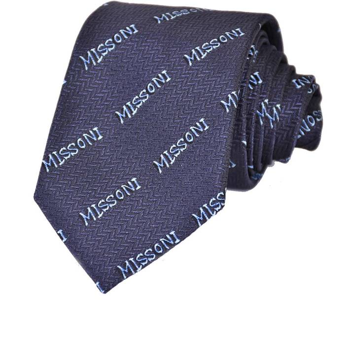 ミッソーニ ネクタイ MISSONI U6651 0001 ネイビー