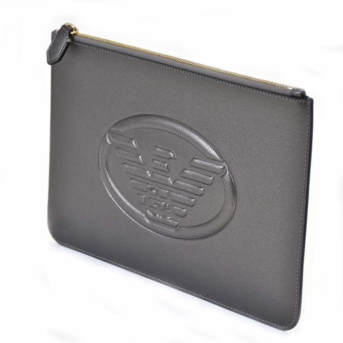 エンポリオアルマーニ フラットケース EMPORIO ARMANI Y3H093 YH18A 80233 グレー