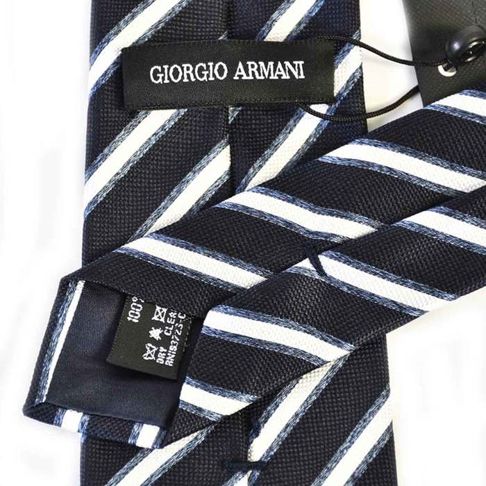 ジョルジオ アルマーニ ネクタイ GIORGIO ARMANI 9P914 00036 ネイビー