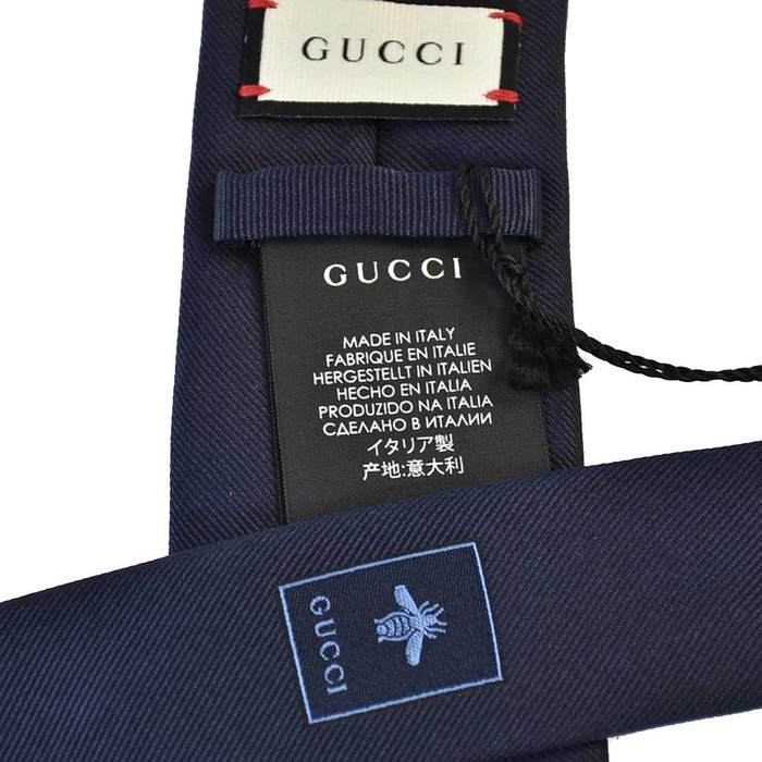 グッチ ネクタイ GUCCI 473149 4E002 4000 ネイビー