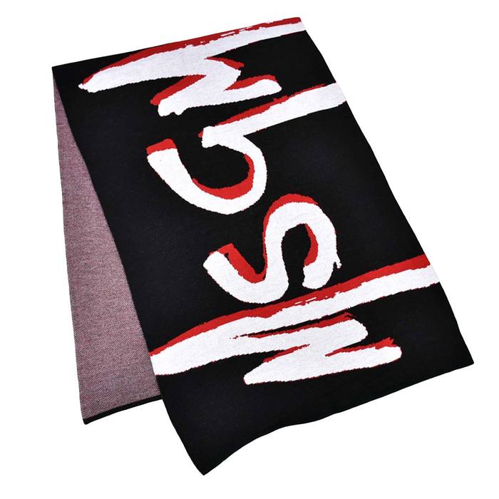 エムエスジーエム ストール MSGM 2740MK02 99 57×176 ブラック　メンズ　レディース