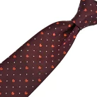 ポール スミス ネクタイ PAUL SMITH ALU10 28 ワイン　8.0×142