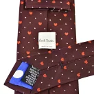 ポール スミス ネクタイ PAUL SMITH ALU10 28 ワイン　8.0×142