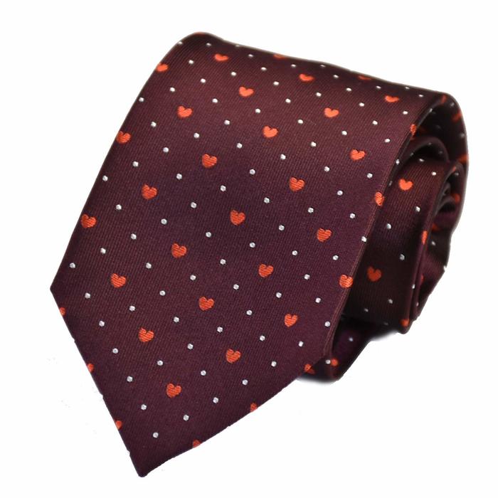 ポール スミス ネクタイ PAUL SMITH ALU10 28 ワイン　8.0×142