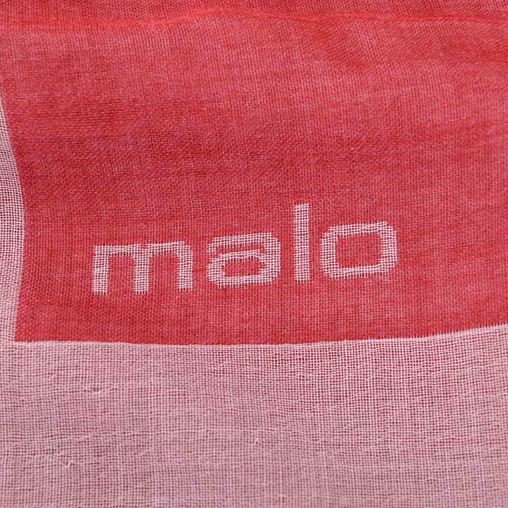 マーロ MALO スカーフ DTW170 T8F12 C EI478 レッド