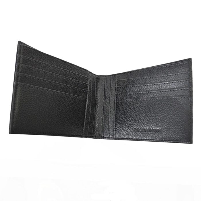 エンポリオアルマーニ 折財布 キーリングセット EMPORIO ARMANI Y4R222 YEW1E81072 ブラック