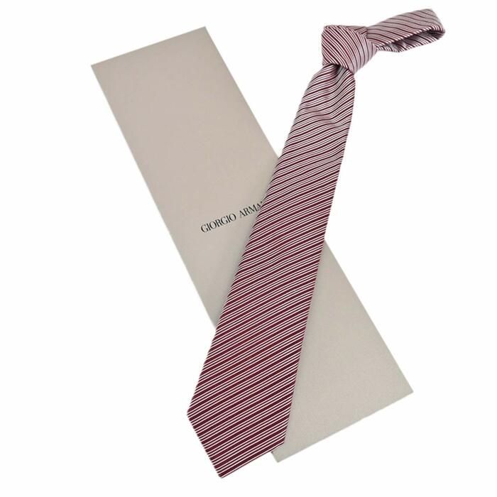 ジョルジオ アルマーニ ネクタイ GIORGIO ARMANI 1P912 01776 レッド
