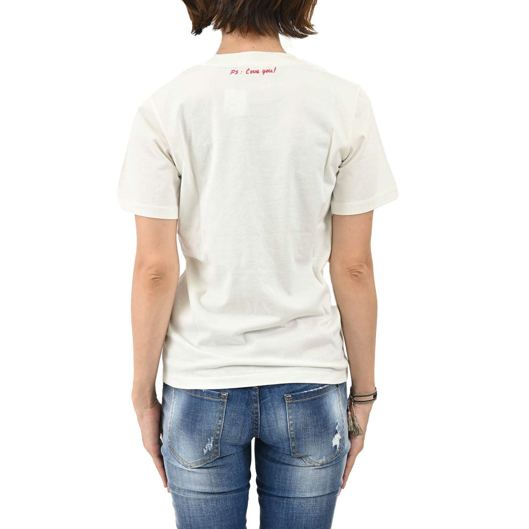 ボンポワン Bonpoint Tシャツ W01GTSKN0801 102 ホワイト 2021AW　GIRL