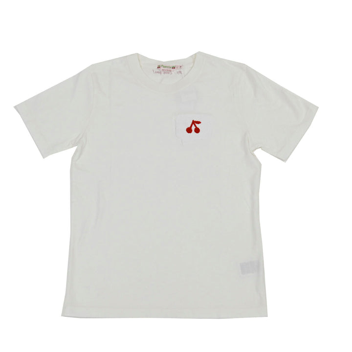 ボンポワン Bonpoint Tシャツ W01GTSKN0801 102 ホワイト 2021AW　GIRL