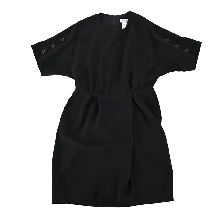 マックスマーラ MAXMARA ワンピース PITTURA 122610196 003 ブラック 2022SS