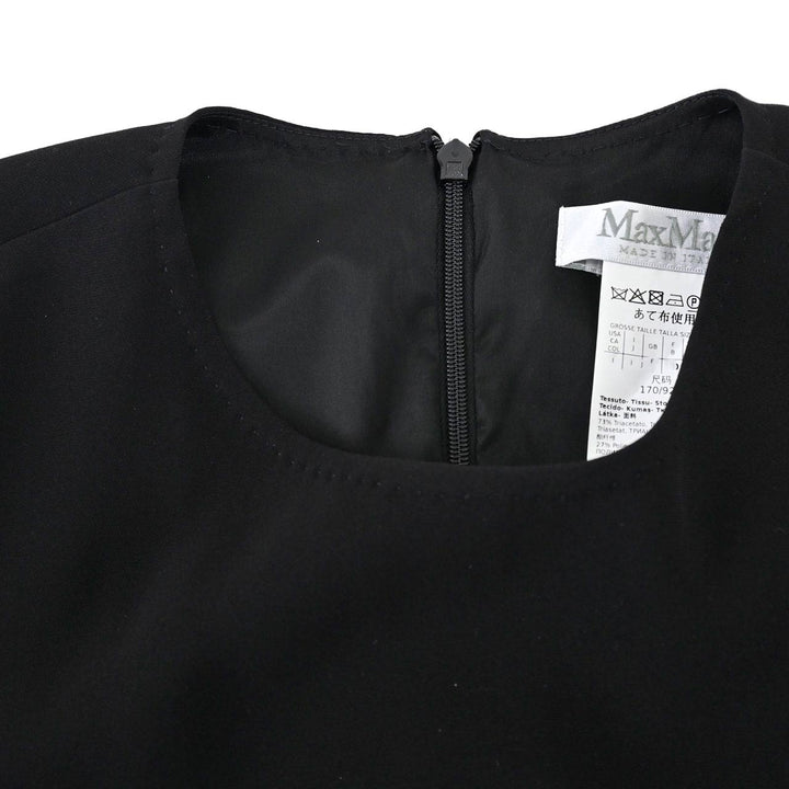 マックスマーラ MAXMARA ワンピース PITTURA 122610196 003 ブラック 2022SS