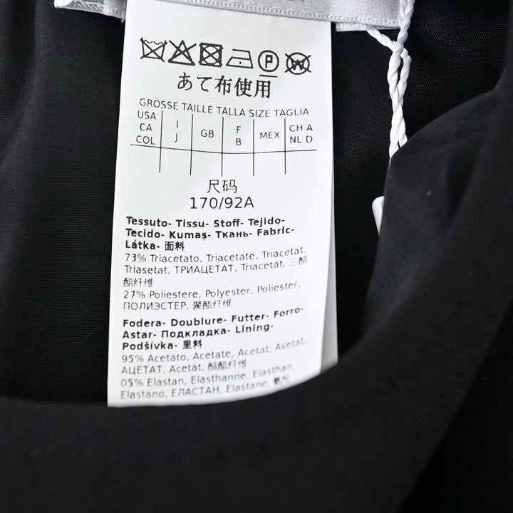 マックスマーラ MAXMARA ワンピース PITTURA 122610196 003 ブラック 2022SS