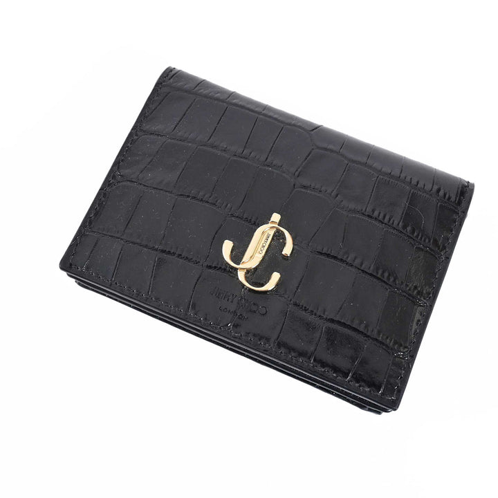ジミー チュウ JIMMY CHOO 名刺入れ JC CARD CASE J000150424001 ブラック  メンズ レディース