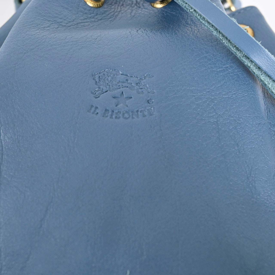 イルビゾンテ IL BISONTE ショルダーバッグ BBU001 PV0001 316B ブルー 2022AW レディース