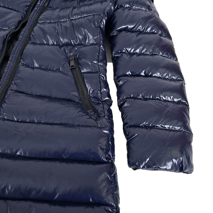 モンクレール MONCLER ダウンコート MOKA 742 ネイビー  レディース