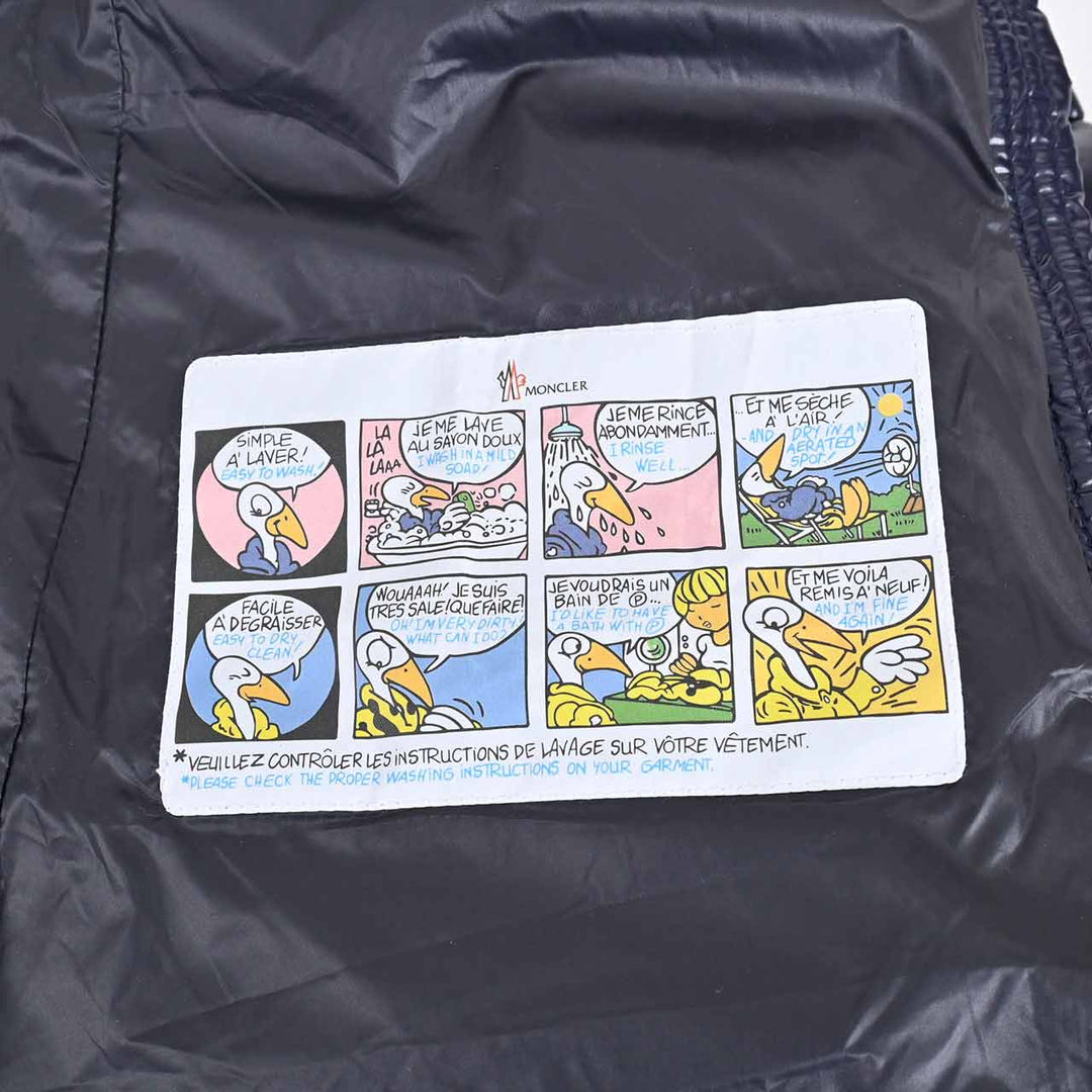 モンクレール MONCLER ダウンコート MOKA 742 ネイビー  レディース