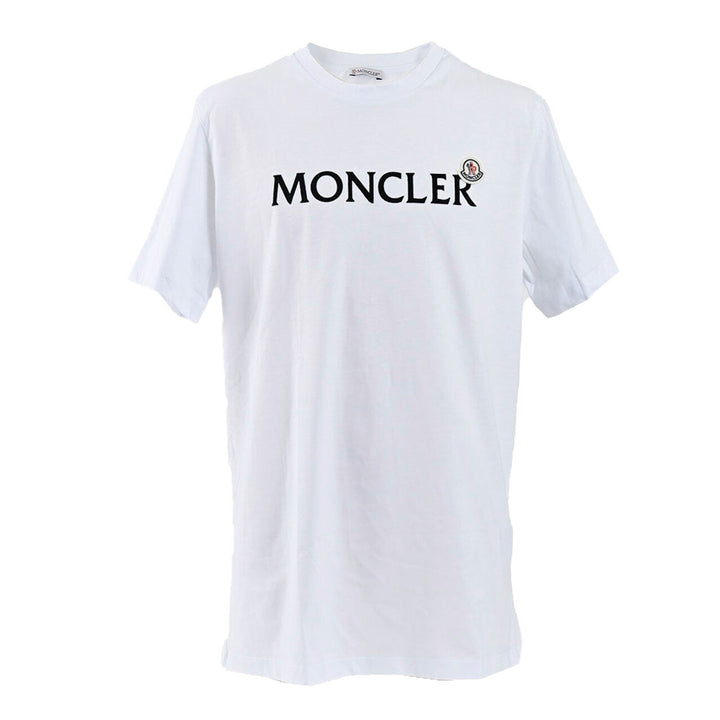 モンクレール MONCLER クルーネック半袖Ｔシャツ 8C00022 8390T 001 ホワイト 年秋冬 メンズ