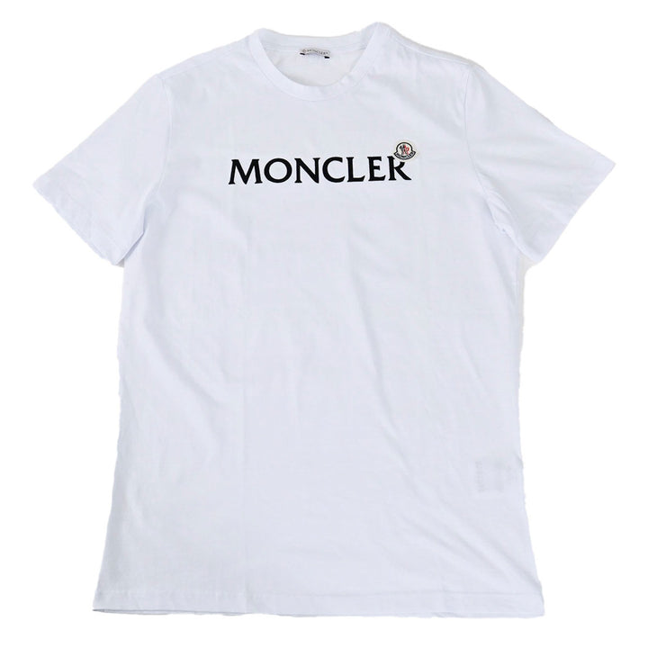 モンクレール MONCLER クルーネック半袖Ｔシャツ 8C00022 8390T 001 ホワイト 年秋冬 メンズ