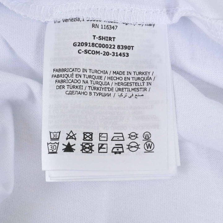 モンクレール MONCLER クルーネック半袖Ｔシャツ 8C00022 8390T 001 ホワイト 年秋冬 メンズ