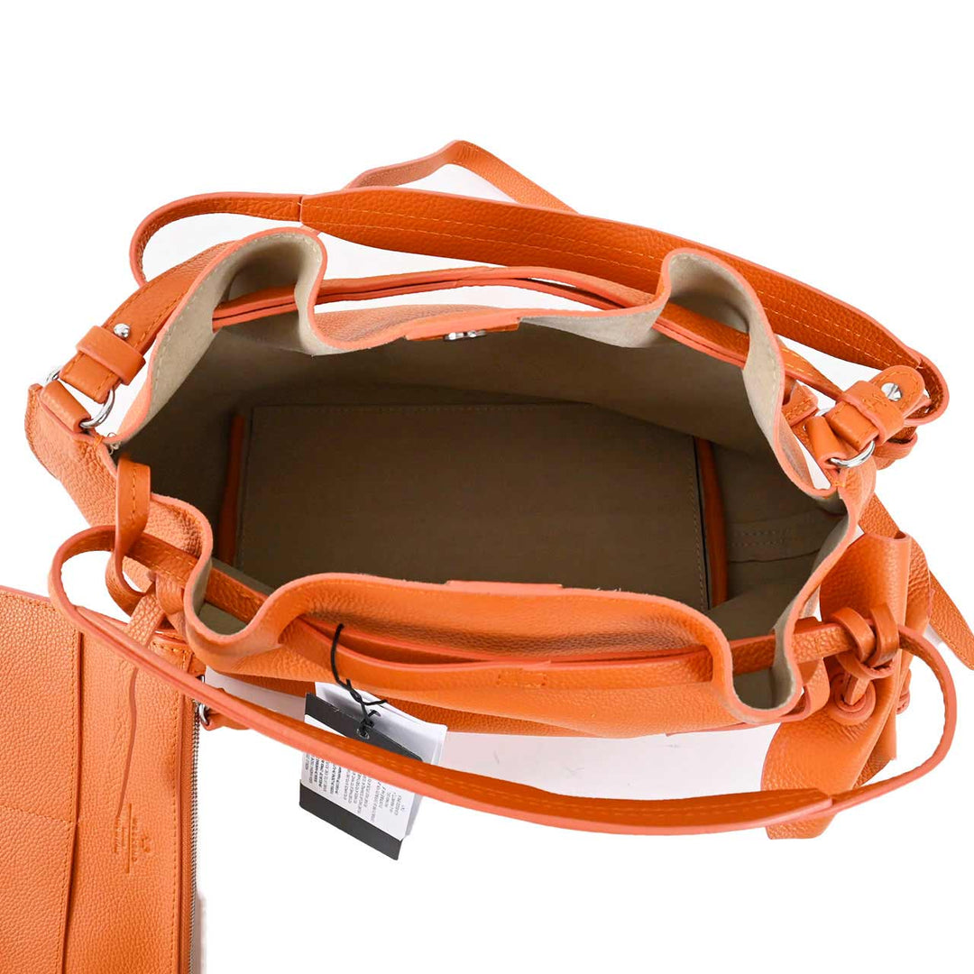 ウィークエンド マックスマーラ WEEKEND MAX MARA トートバッグ SAVIO 551108326 18 オレンジ 2023年春夏新作 レディース