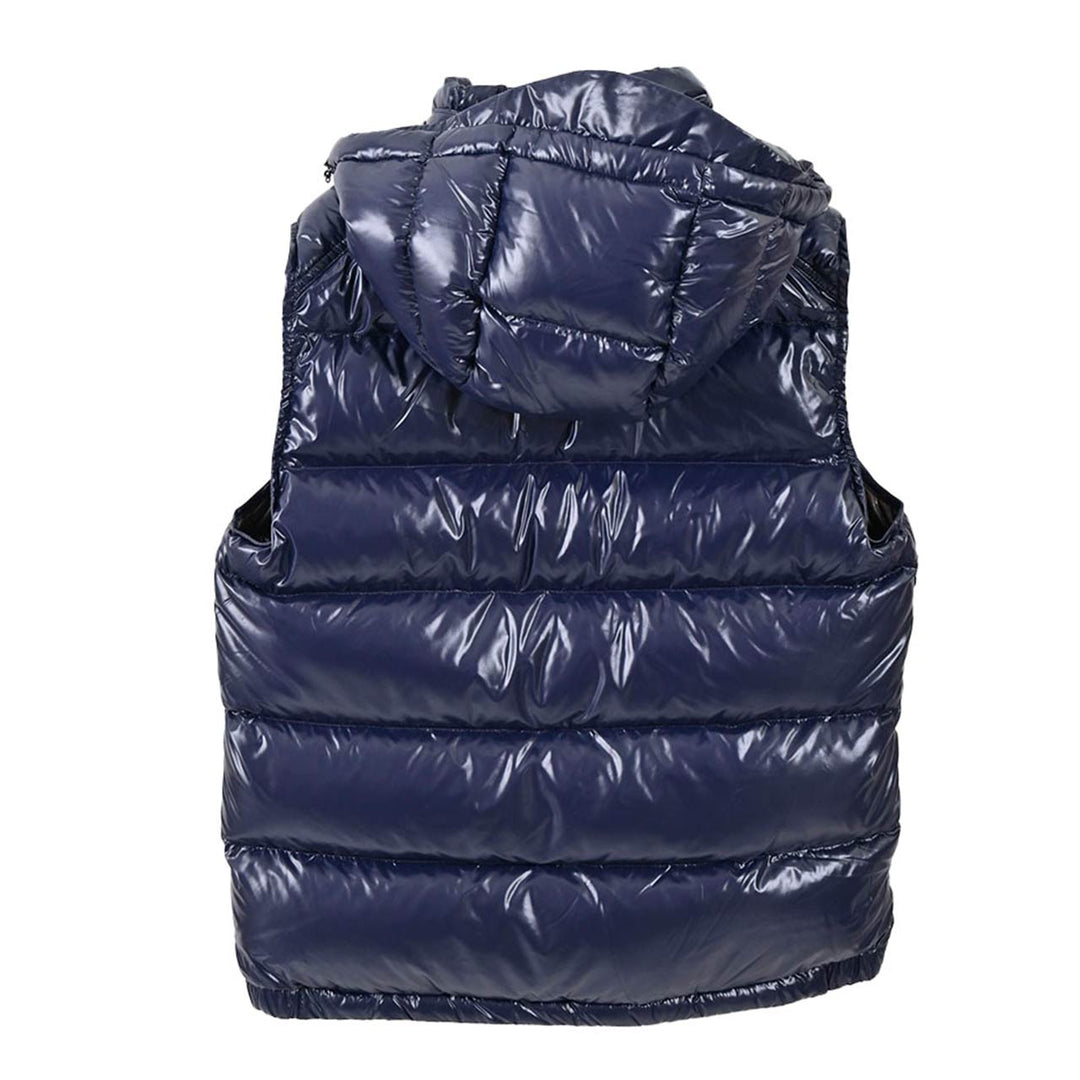モンクレール MONCLER ダウンベスト BORMES 742 ネイビー  メンズ