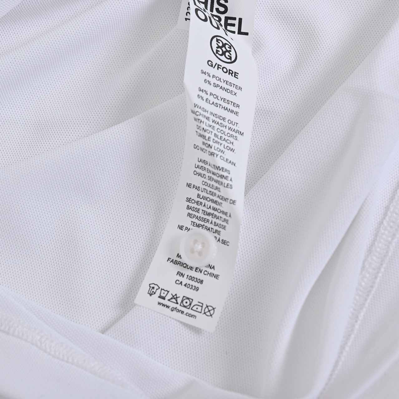 ジーフォア G FORE ポロシャツ TECH PIQUÉ TAILORED G4MF23K303