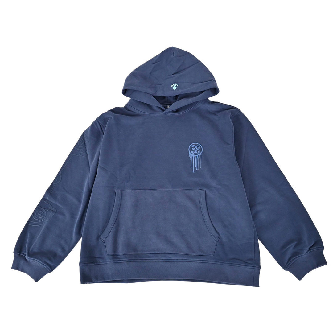 ジーフォア G FORE パーカー BIRDIES UNISEX OVERSIZED G4MF23K420C INK ネイビー 2023年秋冬 メンズ レディース