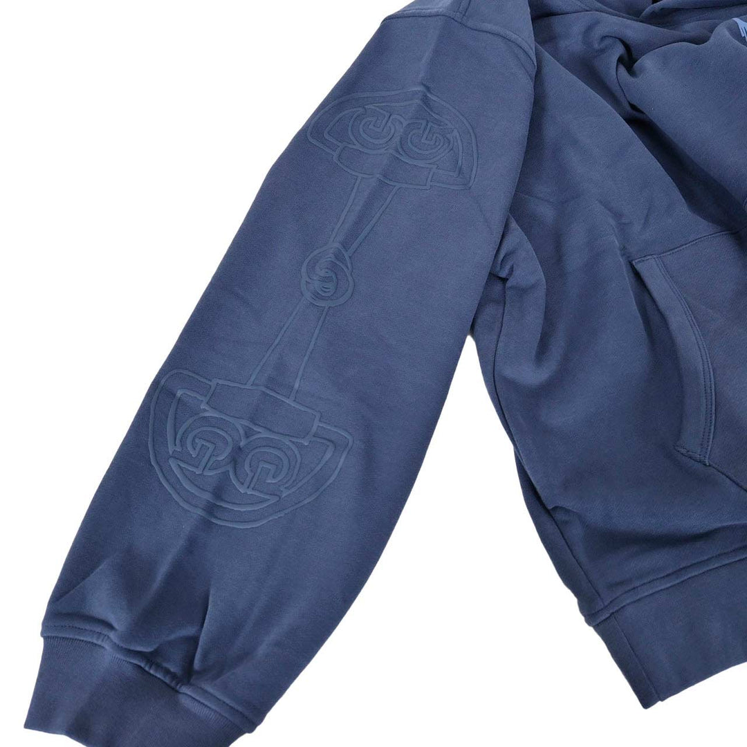 ジーフォア G FORE パーカー BIRDIES UNISEX OVERSIZED G4MF23K420C INK ネイビー 2023年秋冬 メンズ レディース