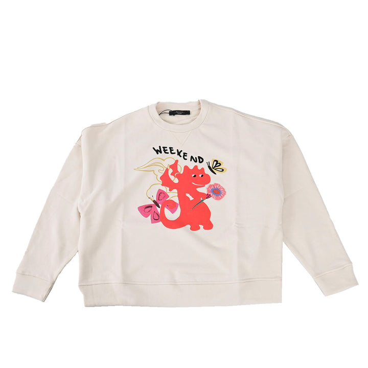 ウィークエンド マックスマーラ WEEKEND MAXMARA トレーナー NATIVA 5921041600 007 クリーム 2024春夏 レディース
