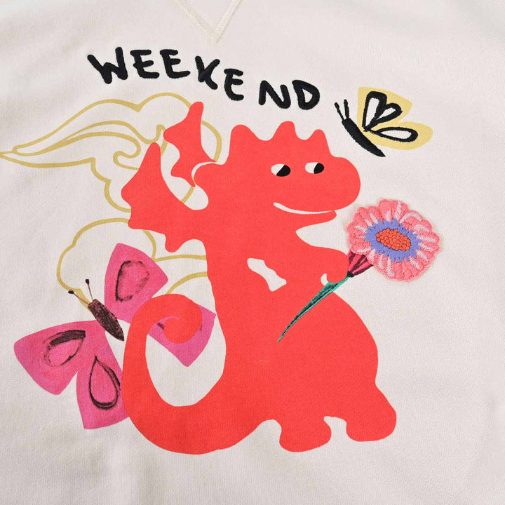 ウィークエンド マックスマーラ WEEKEND MAXMARA トレーナー NATIVA 5921041600 007 クリーム 2024春夏 レディース