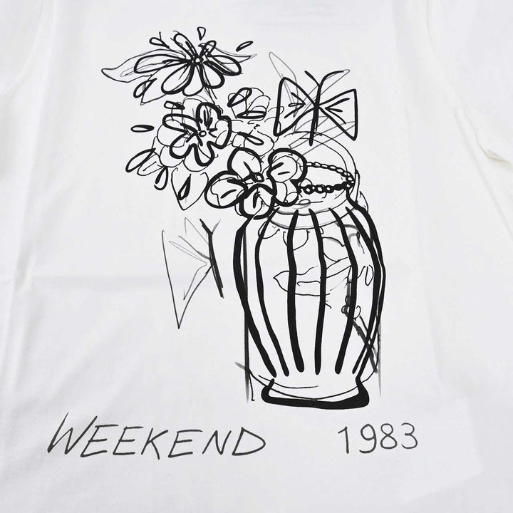 ウィークエンド マックスマーラ WEEKEND MAXMARA Tシャツ NERVI 59710516 004 ホワイト 2024SS レディース
