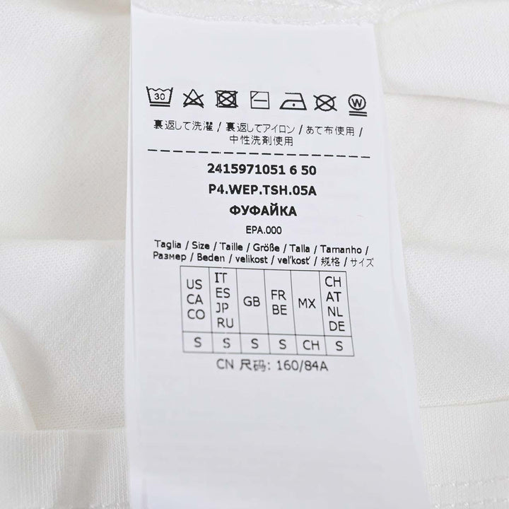 ウィークエンド マックスマーラ WEEKEND MAXMARA Tシャツ NERVI 59710516 004 ホワイト 2024SS レディース