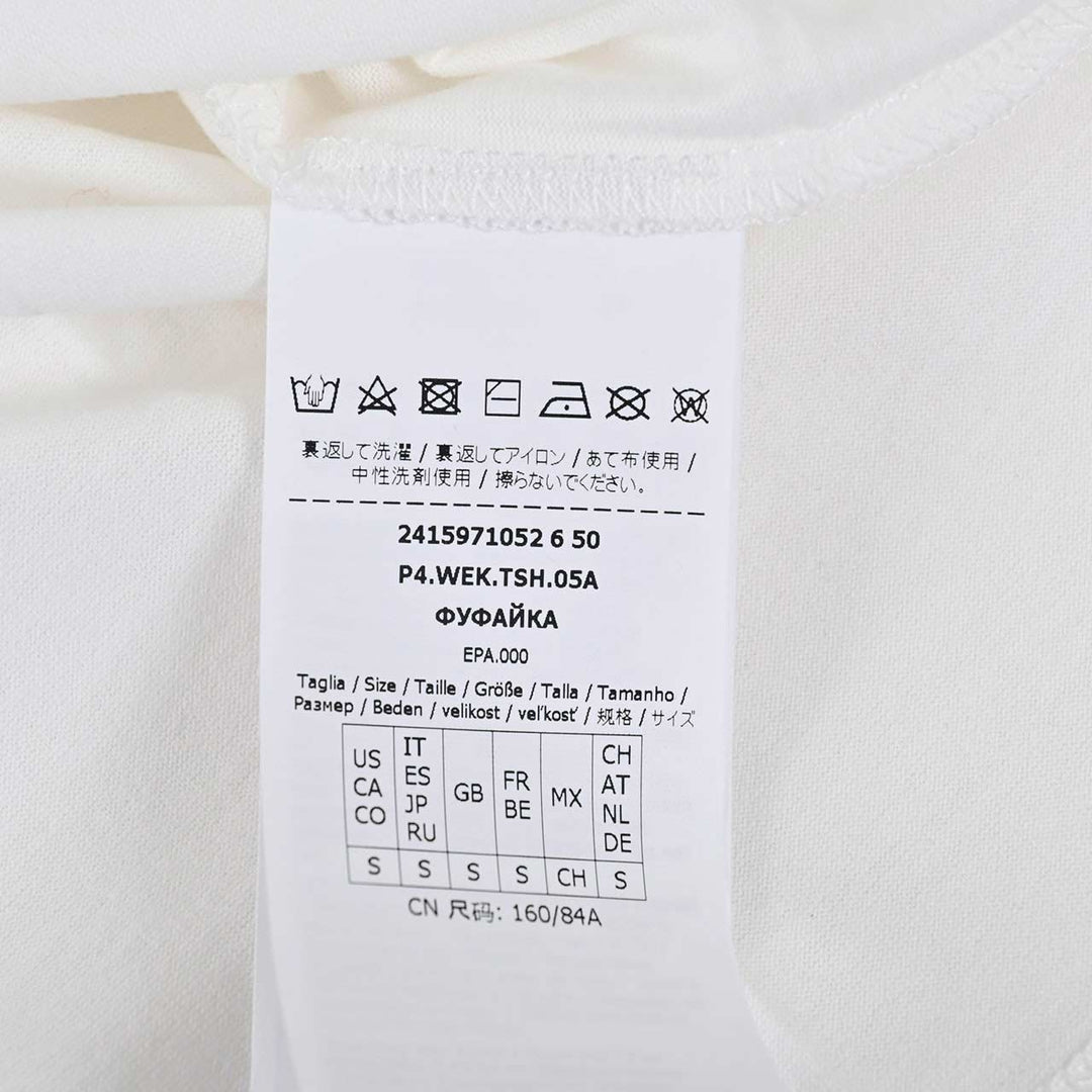 ウィークエンド マックスマーラ WEEKEND MAXMARA Tシャツ YEN 59710526 010 ホワイト 2024年春夏 レディース
