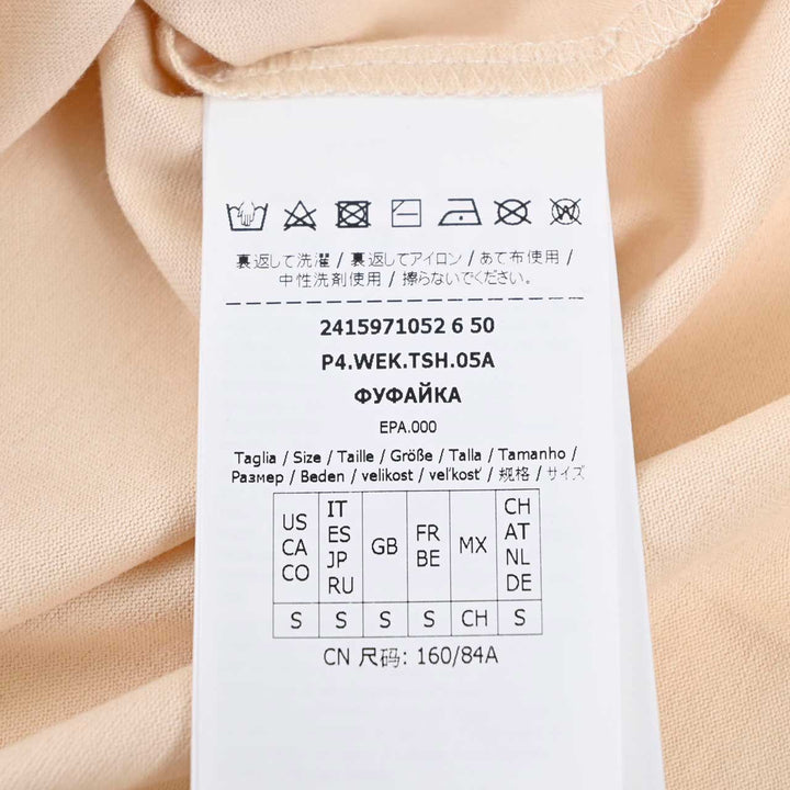 ウィークエンド マックスマーラ WEEKEND MAXMARA Tシャツ YEN 59710526 005 ベージュ 2024年春夏 レディース