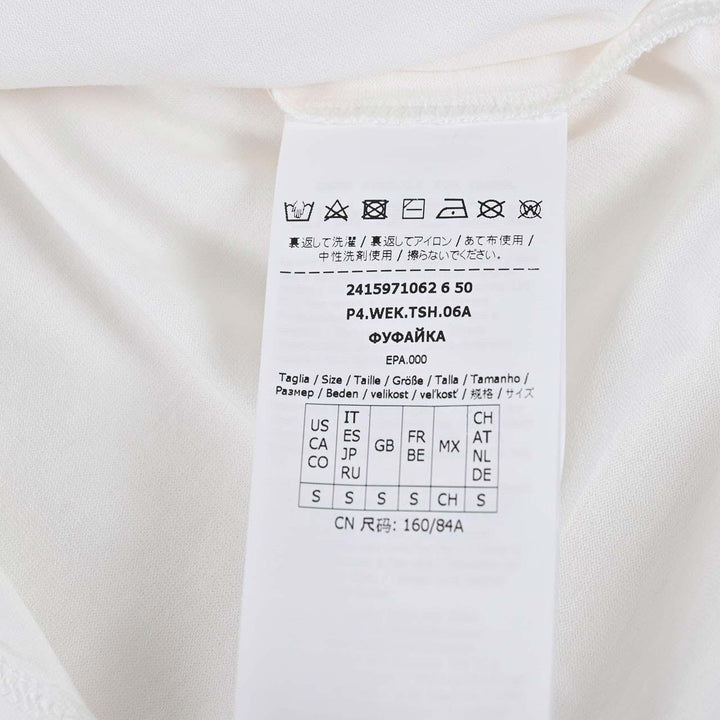 ウィークエンド マックスマーラ WEEKEND MAXMARA Tシャツ BASSANO 59710626 002 ホワイト 2024SS レディース