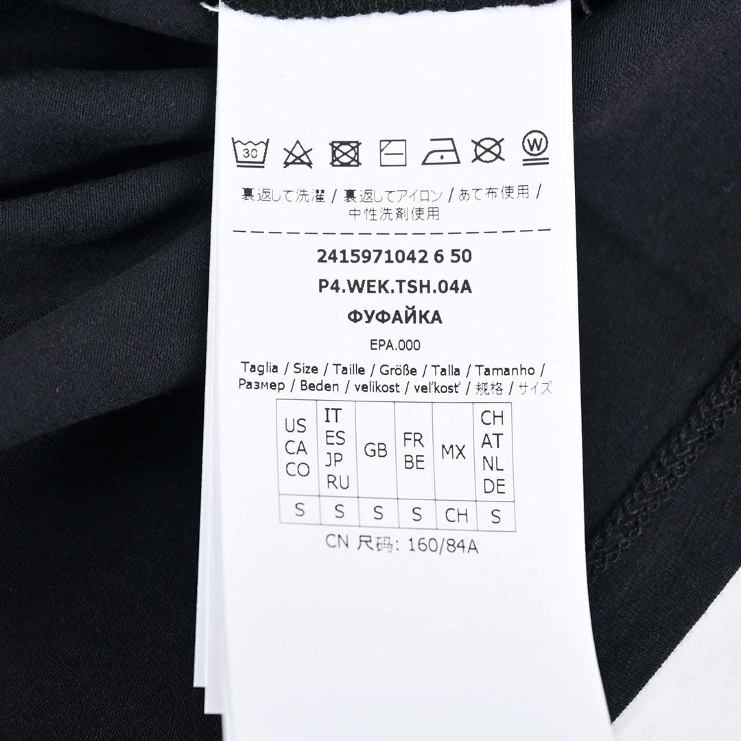 ウィークエンド マックスマーラ WEEKEND MAXMARA Tシャツ MULTIF 59710426 007 ブラック 2024SS レディース