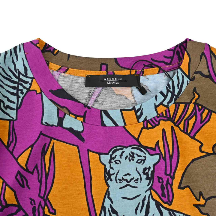 ウィークエンド マックスマーラ WEEKEND MAXMARA Tシャツ ELOISA 59710726 011 マルチ 2024SS レディース