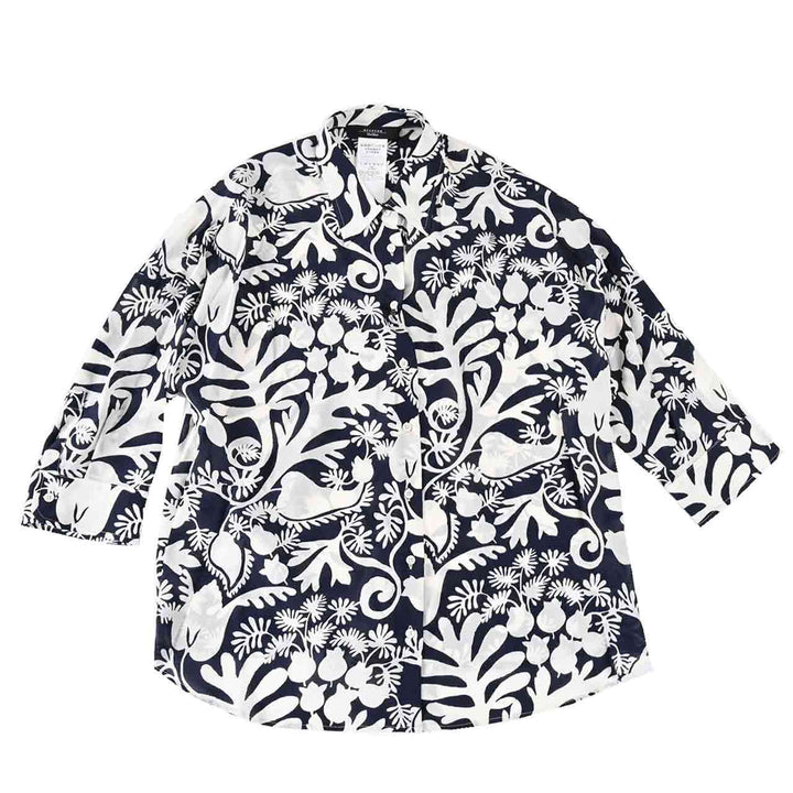 ウィークエンド マックスマーラ WEEKEND MAXMARA カジュアルシャツ PEANA 51160516 008 ネイビー 2024AW レディース