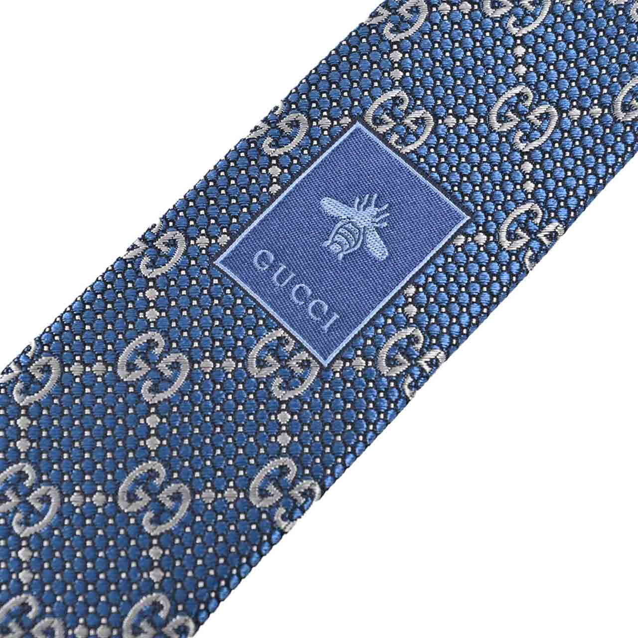 GUCCI ネクタイ ブルー